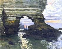 Port d `Amount Etretat