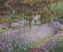 Irises in Monet's Garden
