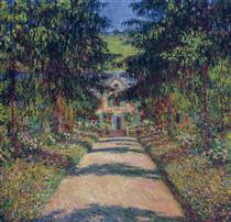 Pathway in Monet's Garden at Giverny