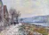 The Siene at Lavacourt, Effect of Snow