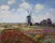 Fields of Tulip With The Rijnsburg Windmill