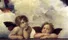 Putti, detail from The Sistine Madonna